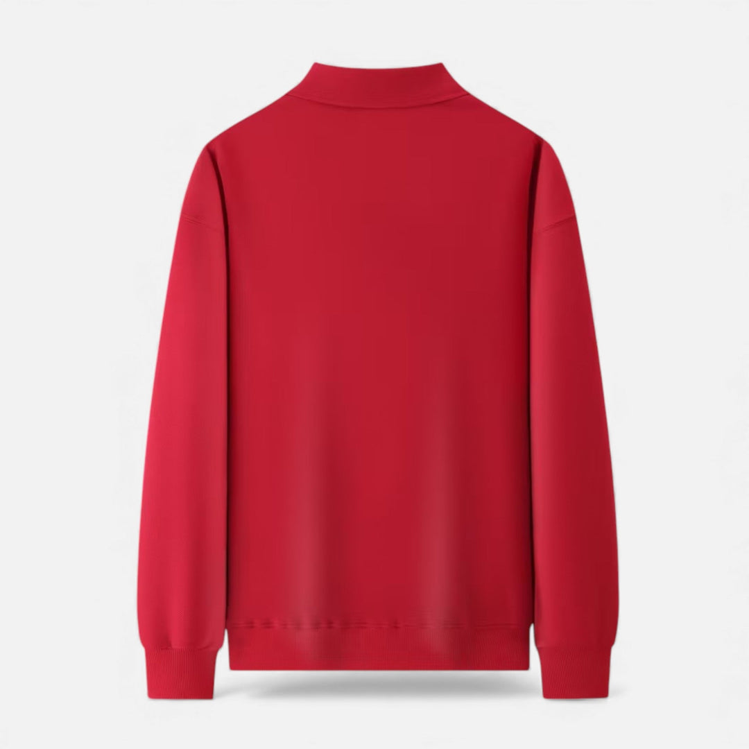 Charles Maison | Men’s Polo Knit Sweater for Autumn/Winter