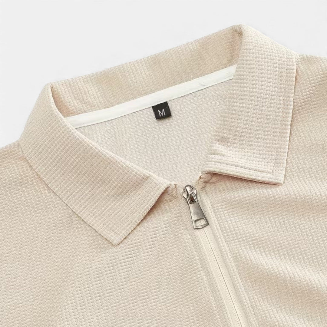Charles Maison | Men’s 2-Piece Waffle Knit Casual Outfit