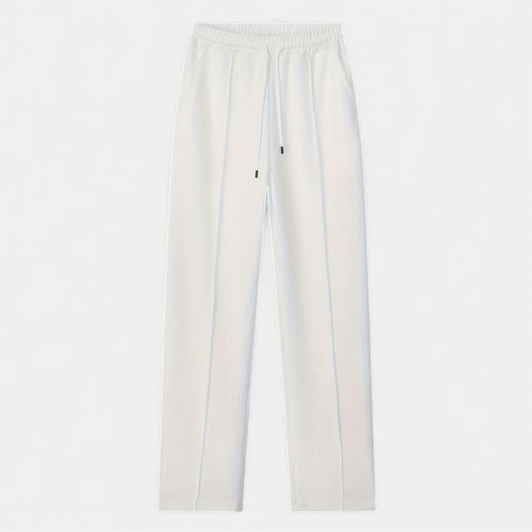 Charles Maison | Men’s 2-Piece Waffle Knit Casual Outfit