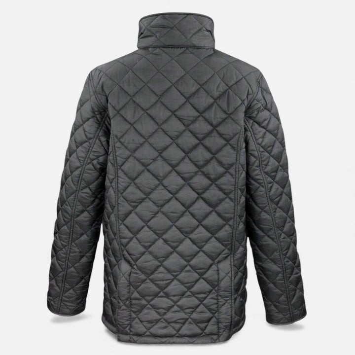 Charles Maison | Men’s Quilted Gold Fleece-Lined Jacket