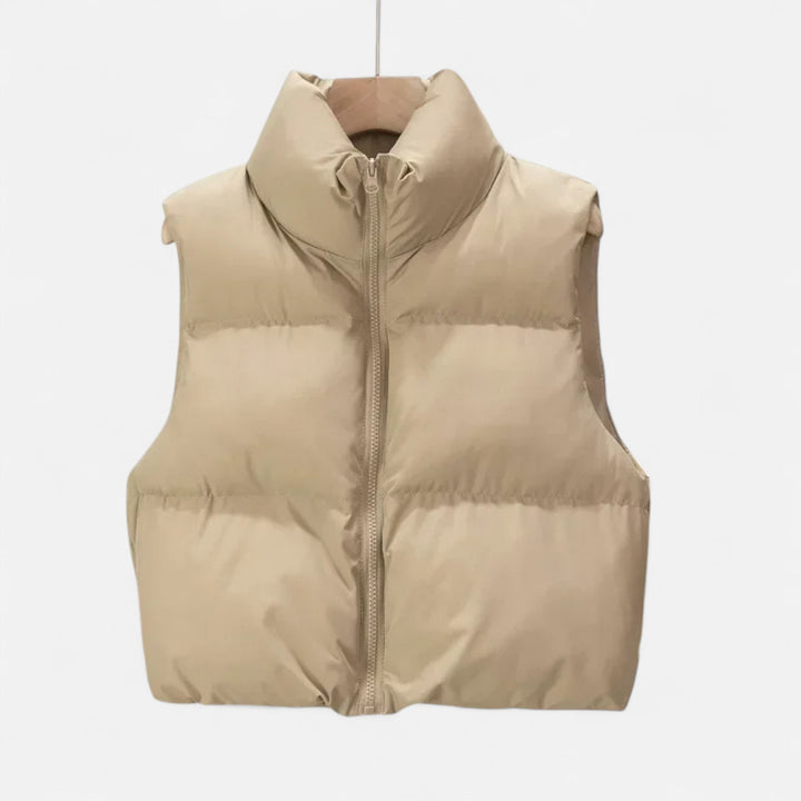 Charles Maison | Women’s Elegant High-Waist Winter Vest