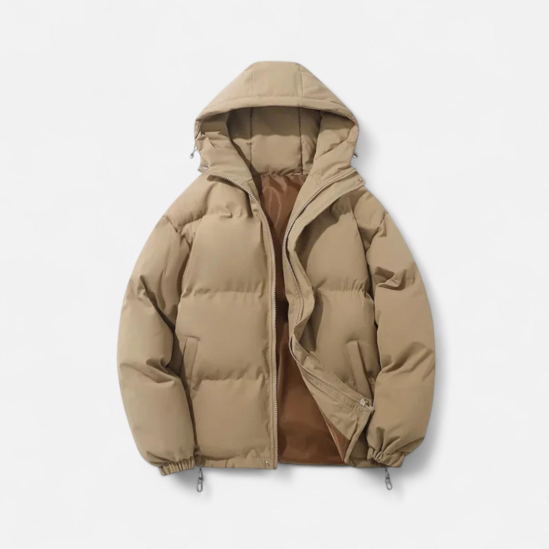 Charles Maison | Unisex Hooded Cotton Puffer Jacket