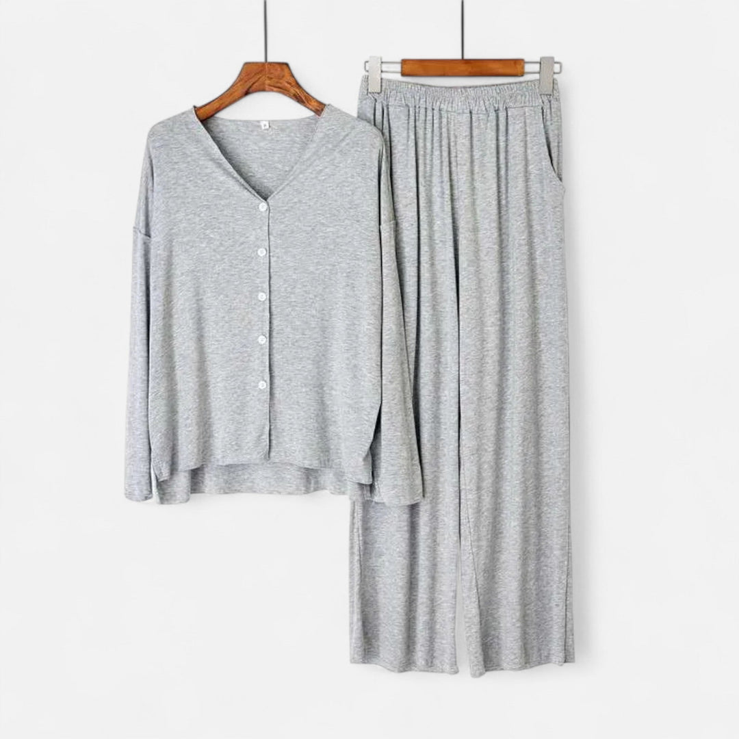 Charles Maison | Women’s Two-Piece Cashmere-Touch Loungewear Set