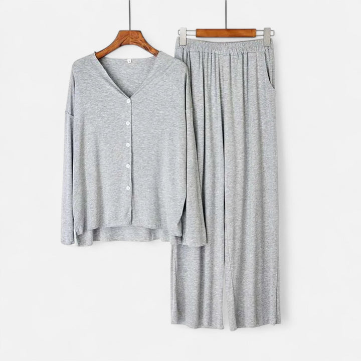 Charles Maison | Women’s Two-Piece Cashmere-Touch Loungewear Set