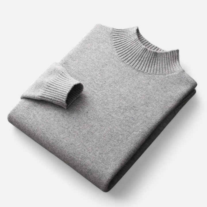 Charles Maison | Men’s Pure Wool Turtleneck Sweater