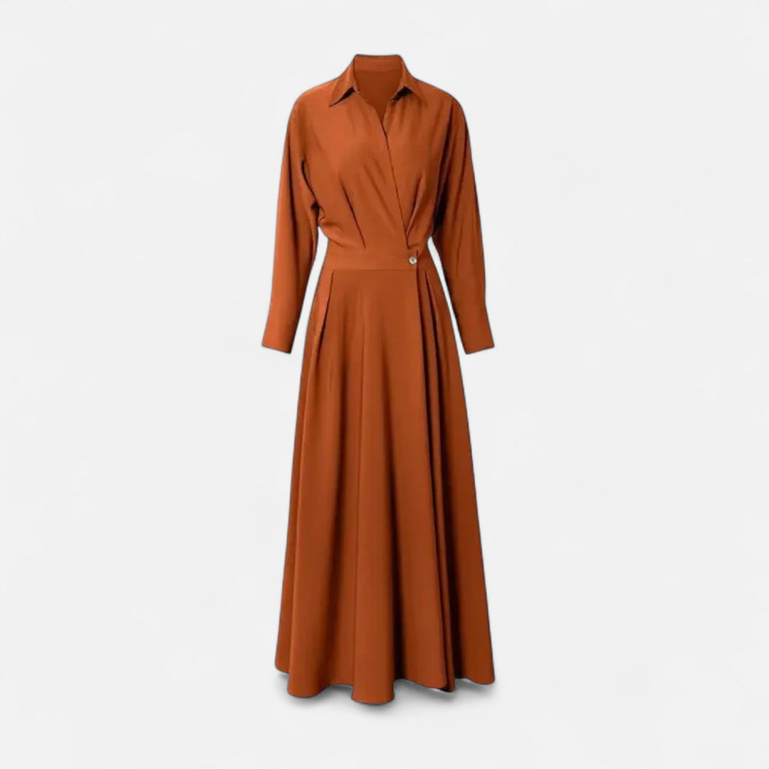 Charles Maison | Women’s Shirt-Dress in Cotton-Blend Riviera Heritage