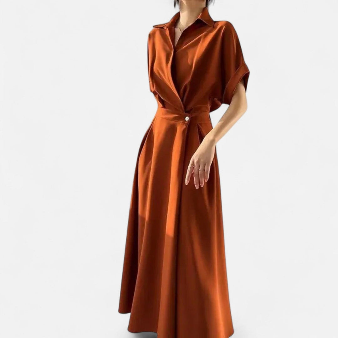 Charles Maison | Women’s Shirt-Dress in Cotton-Blend Riviera Heritage