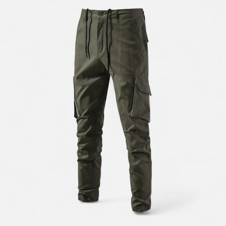 Charles Maison | Men’s Cotton Utility Cargo Trousers – Heritage Fit