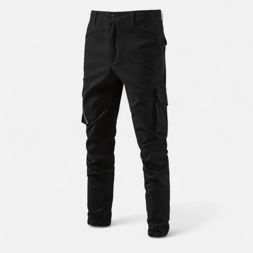 Charles Maison | Men’s Cotton Utility Cargo Trousers – Heritage Fit