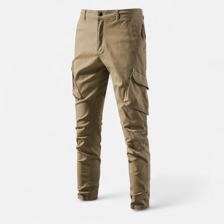 Charles Maison | Men’s Cotton Utility Cargo Trousers – Heritage Fit