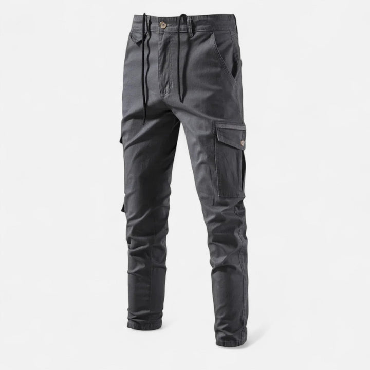 Charles Maison | Men’s Cotton Utility Cargo Trousers – Heritage Fit