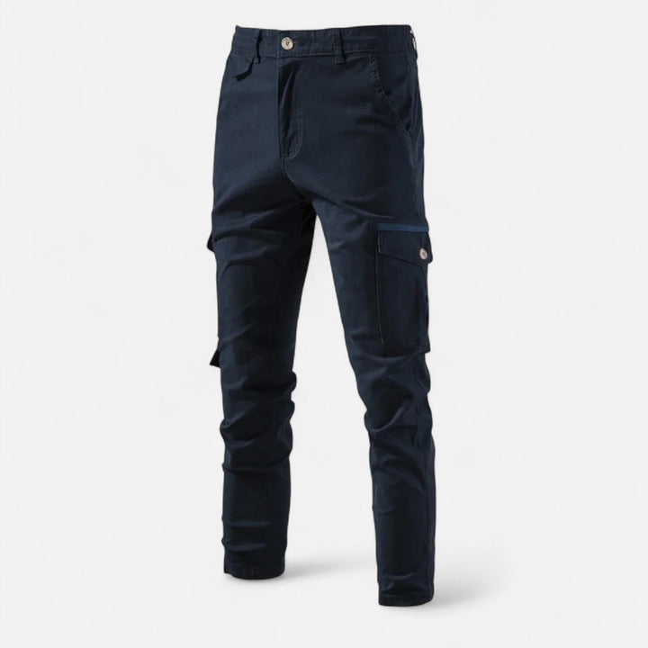 Charles Maison | Men’s Cotton Utility Cargo Trousers – Heritage Fit