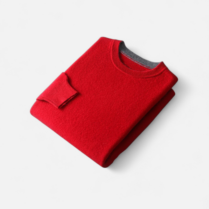 Charles Maison | Men’s Loose-Fit Cashmere Wool Jumper