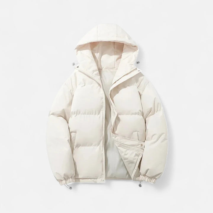 Charles Maison | Unisex Hooded Cotton Puffer Jacket