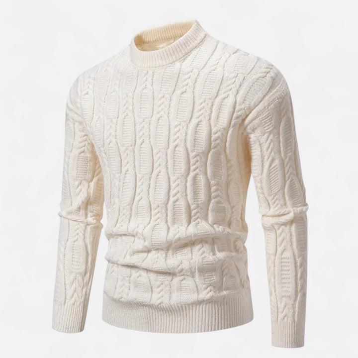 Charles Maison | Men’s Classic Crewneck Knit Sweater