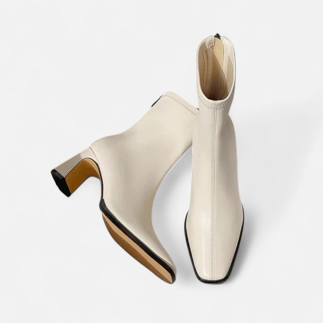 Charles Maison | Women’s Vintage Square-Toe Ankle Boots