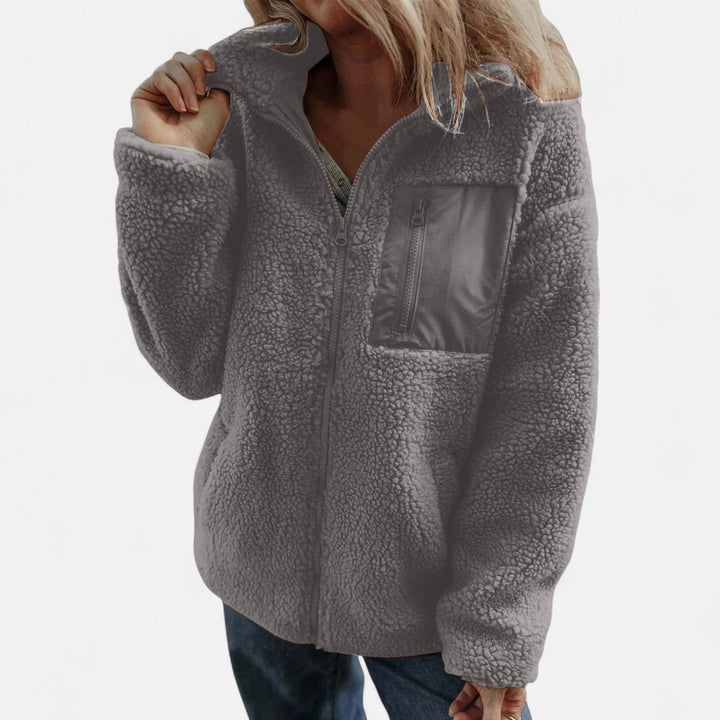 Charles Maison | Women’s Heritage Fleece Teddy Coat