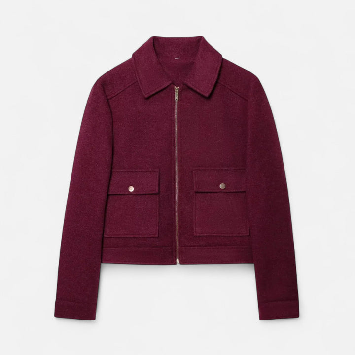 Charles Maison | Women’s Elegant Winter Zip Jacket