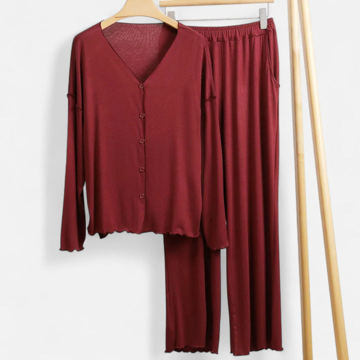 Charles Maison | Women’s Two-Piece Cashmere-Touch Loungewear Set